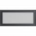 Камінна решітка Kratki Oskar графітова 17x37