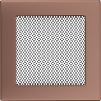 Каминная решетка Kratki медь гальваническая 17x17