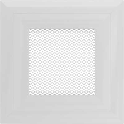 Каминная решетка Kratki Oskar белая 11x11