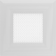 Каминная решетка Kratki Oskar белая 11x11