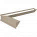 Каминная решетка Kratki LUFT SF угловой левый кремовий 80x40x9