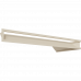 Каминная решетка Kratki LUFT SF угловой левый кремовий 80x40x9