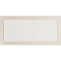 Камінна решітка Kratki кремова 22x45