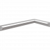 Каминная решетка Kratki LUFT SF угловой правый белый 40x80x9