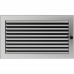 Камінна решітка Kratki шліфована з жалюзями 22x37