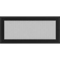 Каминная решетка Kratki Oskar черная 17x37