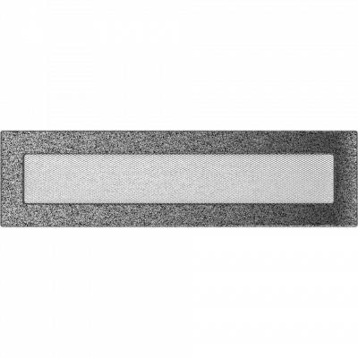 Каминная решетка Kratki черно-серебряная 11x42