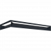 Каминная решетка Kratki LUFT SF угловой правый графитовый 40x80x9