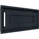 Камінна решітка Kratki WIND графітова 22x45