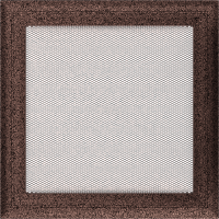 Каминная решетка Kratki Oskar медная крашеная 22x22