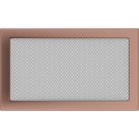 Камінна решітка Kratki мідь гальванічна 22x37