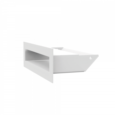 Каминная решетка Kratki LUFT SF белая 6x20