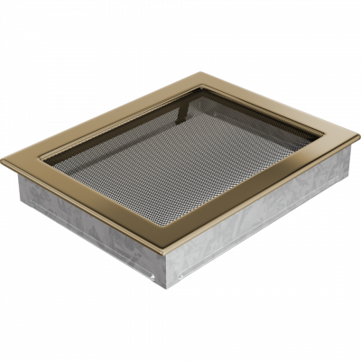 Каминная решетка Kratki позолоченная 22x30