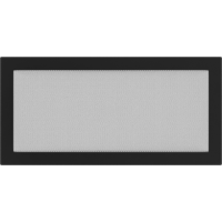 Каминная решетка Kratki черная 22x45