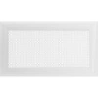 Каминная решетка Kratki Oskar белая 17x30