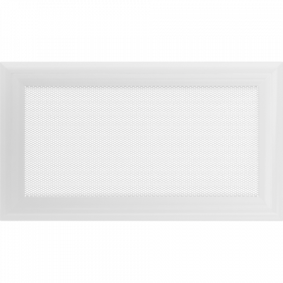 Камінна решітка Kratki Oskar біла 17x30