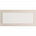 Камінна решітка Kratki кремова 17x37