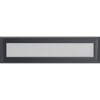 Камінна решітка Kratki Oskar графітова 11x42