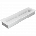 Каминная решетка Kratki белая 11x42