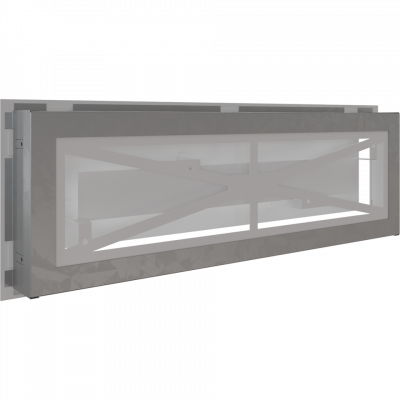 Камінна решітка Kratki WIND біла 17x49
