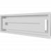 Камінна решітка Kratki WIND біла 17x49