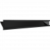 Каминная решетка Kratki LUFT SF угловой левый черный 80x40x9