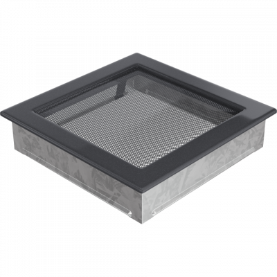 Каминная решетка Kratki графитовая 22x22