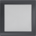 Каминная решетка Kratki графитовая 22x22