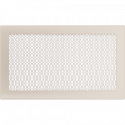 Камінна решітка Kratki кремова 22x37