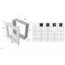Каминная решетка Kratki золото гальваническое 17x17