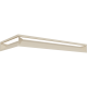 Каминная решетка Kratki LUFT SF угловой правый кремовий 40x80x9