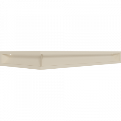 Каминная решетка Kratki LUFT SF угловой правый кремовий 40x80x9