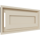 Камінна решітка Kratki WIND кремова 22x45