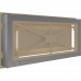 Камінна решітка Kratki WIND кремова 22x45