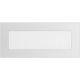 Камінна решітка Kratki біла 11x24
