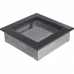 Каминная решетка Kratki графитовая 17x17