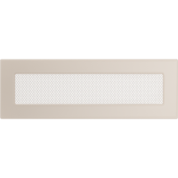 Камінна решітка Kratki кремова 11x32