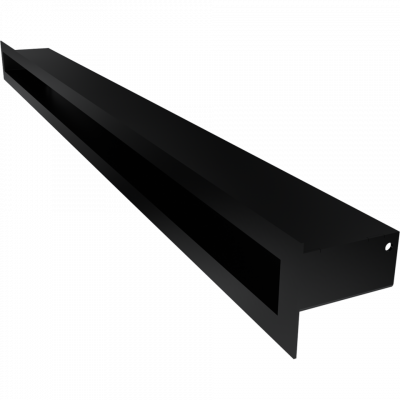 Каминная решетка Kratki TUNEL черная 6x80