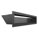 Каминная решетка Kratki LUFT SF графитовая 9x40