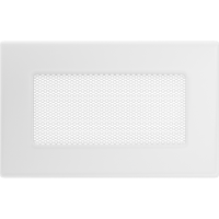 Каминная решетка Kratki белая 11x17