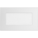 Камінна решітка Kratki біла 11x17
