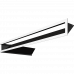 Камінна решітка Kratki LUFT SF кутовий правий шліфований 40x80x9