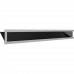 Каминная решетка Kratki LUFT SF угловой левый шлифованный 80x40x9
