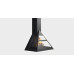 Дизайнерский камин Traforart Admeto Frontal Suspended, Vertical Smoke Outlet