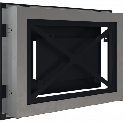 Камінна решітка Kratki WIND графітова 22x30