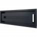 Камінна решітка Kratki WIND графітова 17x49