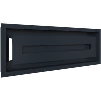 Каминная решетка Kratki WIND графитовая 17x49