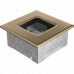 Камінна решітка Kratki позолочена 11x11