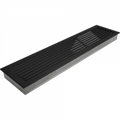 Каминная решетка Kratki FRESH черная 17x70