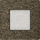 Камінна решітка Kratki чорно-золота 11x11